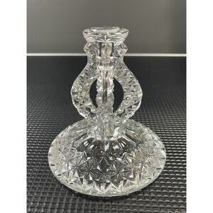 Monarch Collection Lead Crystal Swann,  Candle Holder ~Base‎ Replacement Only ~